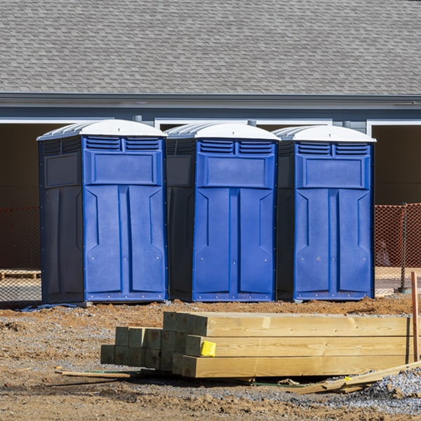 are there any restrictions on what items can be disposed of in the porta potties in Hughes AR